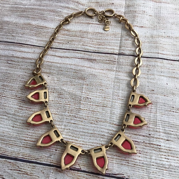 Stella & Dot Pink Statement Necklace - Picture 5 of 6